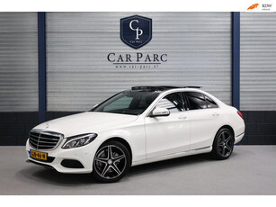 Mercedes-Benz C-klasse 180 Prestige LED/SFEER/PANORAMADAK/HALF LEER+S.VERWARMING/PDC/LMV/CRUISE/ECC/12 MDN GARANTIE!