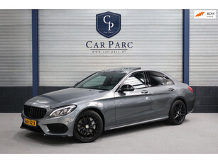 Mercedes-Benz C-klasse 400 4MATIC AMG 4MATIC LED/SFEER/SCHUIFDAK/LEER+S.VERWARMING/CAM/18