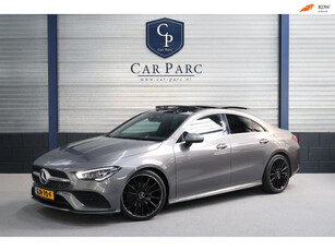 Mercedes-Benz CLA-klasse 180 AMG Line MULTIBEAM/SFEER/VIRTUAL/PANO/HALF LEER+S.VERWARMING+MEMORY/CAM/LINE/ACC/ECC/12 MDN GARANTIE!