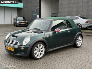 Mini Cabrio 1.6 Cooper S R52 | Leder | 170 PK | Racing green