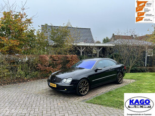 Nette dikke Mercedes CLK-klasse Coupé 200 K. Avantgarde 2006