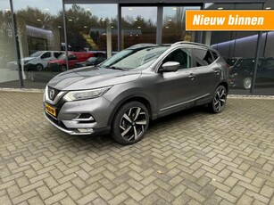 Nissan Qashqai 1.3 DIG-T TEKNA,LED,Half Leer,Carplay,Pano,BLIS,Cam 360,Keyless