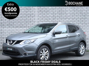 Nissan Qashqai 1.6 DIG-T 163 Tekna | Panoramadak | Trekhaak | Lederen Bekleding | 360° Camera |