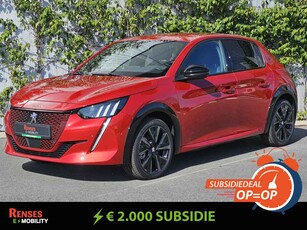 Peugeot e-208 EV GT 350 50 kWh - €2.000 milieusubsidie