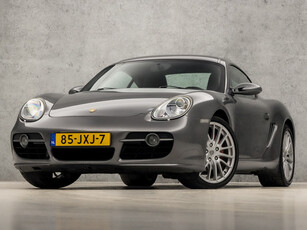 Porsche Cayman S 3.4 Tiptronic 296Pk Automaat (YOUNGTIMER, NAVIGATIE, SPOILER ELEKTRISCH, LEDER, STOELVERWARMING, LEDEREN SPORTSTOELEN, PARKEERSENSOREN, XENON, CRUISE, NIEUWSTAAT)