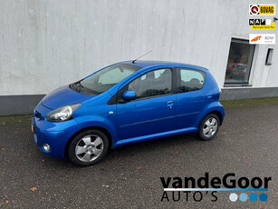 Toyota Aygo 1.0-12V Dynamic Blue, '09, 5-drs, airco, elec. pakket, leer !