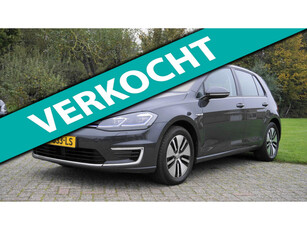 Volkswagen E-Golf Warmtepomp camera min 2000 euro subsidie E-DITION