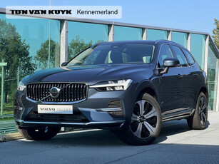 Volvo XC60 2.0 Recharge T6 AWD Essential Edition Bright Hybrid, Automaat, Trekhaak semi elektrisch, Leder, Driver assist, Climate line, Adaptive cruise, BLIS, Stoelverwarming, Stuurverwarming, 19 inch all-season