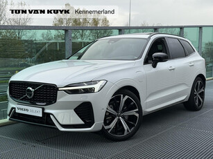 Volvo XC60 2.0 Recharge T8 AWD Ultra Dark Long range, Hybride, Automaat, Luchtvering, Bowers&Wilkins audio, 21 inch R-design wielen, Panoramadak, 360 graden parkeercamera, Trekhaak semi elektrisch wegklapbaar, Full options