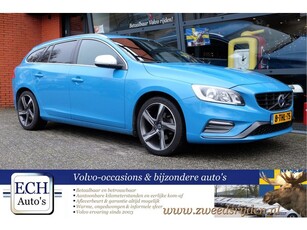 Volvo V60 T4 180pk R-Design Rebel Blue, dealer o.h.