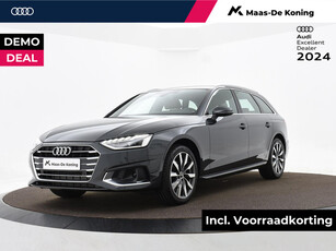 Audi A4 Avant Advanced edition 35 TFSI 150 pk · Stoelverwarming · Parkeerhulp plus · Audi sound system