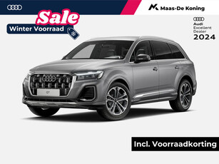 Audi Q7 Pro Line Advanced 55 TFSI e 290 kW / 394 pk SUV 8 Audi Q7 55 TFSI e quattro Pro Line Advanced 394 PK · Assist. pakket parking plus + tour + city · Comfortsleutel · Trekhaak · Stoelverwarming voor + achter · Stoelmassage + ventilatie