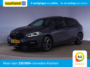 BMW 1-serie 118i High Executive Sport Aut. [ Panorama Leder Stoelverwarming ]