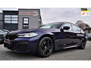 BMW 5-serie 540i xDrive High Executive | M-pakket | Massage | HuD | Nappa Leder | 360 cam | ACC | Verwarmd stuurwiel | Facelift |