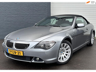 BMW 6-serie Cabrio 650i High Executive NAVI/YOUNGTIMER/MEMORY/LEDER/