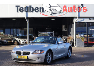 BMW Z4 Roadster 2.2i S Elektrische cabriodak, Lederen interieur, Stoelverwarming, Airco, Parkeersensoren