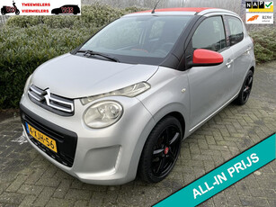 Citroen C1 1.2 PureTech Airscape Shine Airco Cruise Open Dak