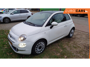 Fiat 500 0.9 TwinAir Lounge 80 pk | Airco | Panorama dak | Lichtmetalen velgen | Blue tooth