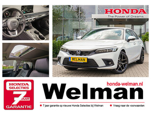 Honda Civic 2.0i e:HEV ADVANCE - HYBRID - AKTIE - NIEUW - DIRECT RIJDEN!!