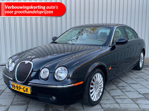 Jaguar S-type 2.5 V6 Midnight|Youngtimer|Automaat|Navigatie|