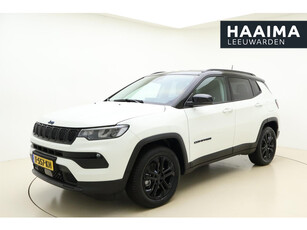 Jeep Compass 4xe 190 Plug-in Hybrid Electric Night Eagle | Automaat | Navigatie | Camera | Keyless | Zwart dak | Lichtmetalen velgen Black | Dakrails