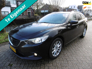 Mazda 6 Sportbreak 2.0i 145pk 1e eigenaar Navi Clima Xenon Historie