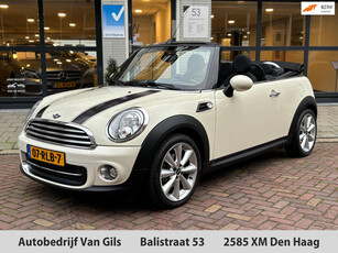 Mini Mini Cabrio 1.6 Cooper Chili | AIRCO | STOELVERWARMING | CRUISE CONTROL | WINDSCHERM | PDC | LMV 17 | 1/2 LEDER | NED. AUTO |