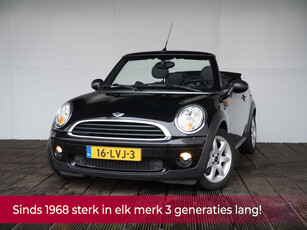 Mini Mini Cabrio 1.6 One Anniversary! NL AUTO NAP! 1e eigenaar! Airco l Stoelverwarming l Navi l PDC! Dealer oh l TOPSTAAT!