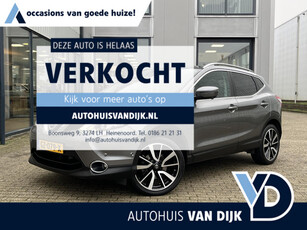 Nissan Qashqai 1.2 Tekna | NL-auto/1e eign./Leder/19-inch/Pano-Dak