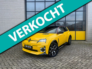 Renault 5 comfort range iconic cinq 52 kWh premium geluid, stoel en stuurverwarming