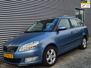 Skoda Fabia Combi 1.2 TDI Greenline 04-2011 Satine Blau Metallic