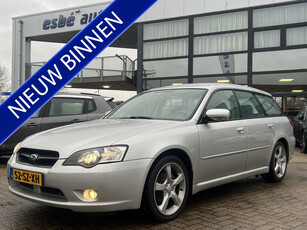 Subaru Legacy Touring Wagon 2.0R Automaat 165 pk AWD Trekhaak 1600 kg Clima + Cruise Control Stoelverwarming NL Auto Netjes APK 11/2025 Youngtimer Meeneemprijs