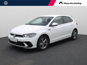 Volkswagen Polo 1.0TSI/110PK R-Line DSG · App connect · Parkeersensoren + camera · Lane assist