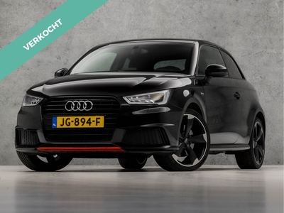 AUDI A1 1.8 TFSI S-Line Sport 192Pk Automaat (NAVIGATIE, CLIMATE CONTROL, STOELVERWARMING, SPORTSTOELEN, ZWART HEMEL, GETINT GLAS, PARKEERSENSOREN, FLIPPERS, CRUISE CONTROL, NIEUWSTAAT)