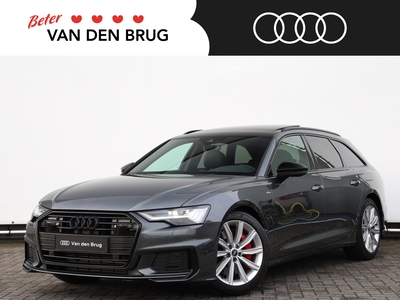 AUDI A6 Avant 55 TFSI e quattro Pro Line S Competition 367pk | Panoramadak | Camera | Adaptive Cruise | Adaptive onderstel | Trekhaak | Stoelverwarming v+a | Stuurverwarming