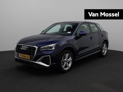 Audi Q2 35 TFSI S Edition 150 PK | Automaat | S-line exterieur | S-line interieur | Half-Leder | Navigatie | Camera | Climate Control | Stoelverwarming | Cruise control | LED | Apple Carplay | Android Auto | Parkeersensoren |