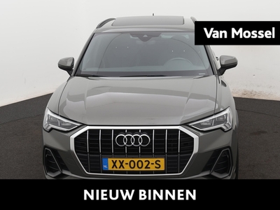 AUDI Q3 35 TFSI S Line Pro Line S | S-line interieur | S-line exterieur | Automaat | Panoramadak | Bang & Olufsen | Navigatie | Climate Control | Getint glas | Camera | Cruise control | Parkeersensoren | Apple Carplay | Android Auto | LED Matrix | Lichtmetale...