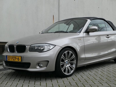 BMW 1-serie Cabrio 118i Executive Facelift NAP Navi Leder Clima