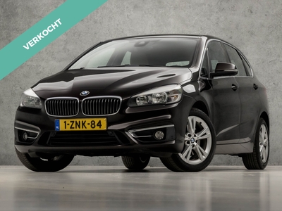 BMW 2-SERIE Active Tourer 220i Executive Luxury 184Pk Automaat (DEALER ONDERHOUDEN, CAMERA, NAVIGATIE, TREKHAAK, SPORTSTOELEN, ZWART HEMEL, LEDER, CHROOM PAKKET, NIEUWSTAAT)