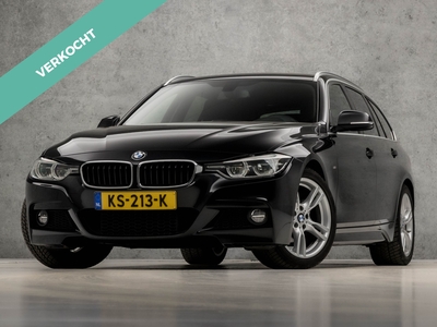 BMW 3-SERIE Touring 320i M-Sport 184Pk Automaat (GROOT NAVI, STOELVERWARMING, M-PAKKET, GETINT GLAS, LEDEREN SPORTSTOELEN, ELEK ACHTERKLEP, PARKEERSENSOREN, NIEUWSTAAT)