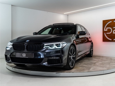 BMW 5 Serie Touring 540i xDrive High Executive 340PK | M-Sport+ | Pano | Sfeer | Leder Exclusive | LED | VOL! 12 MND Garantie!