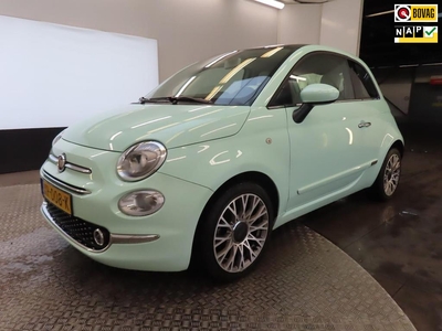 FIAT 500 0.9 TwinAir Turbo Lounge - Navi - Airco - Panodak - Org.NL - Lage km stand