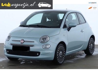 Fiat 500 1.0 Hybrid Launch Edition *carplay *ijsblauw *16