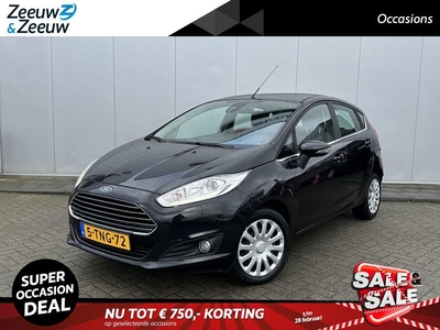 Ford Fiesta 1.0 EcoBoost Titanium Automaat | Voorruitverwarming | Navigatie | Cruise Control | Parkeersensoren | Climate Control | 12 maanden garantie |