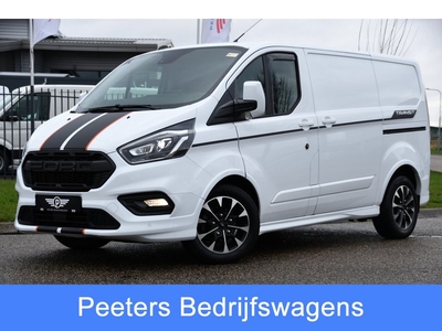 Ford Transit Custom 320 2.0 TDCI L1H1 Sport Camera. 185PK, 2 x Schuifdeur, Cruise, Carplay, LED, Stoelverwarming