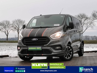 FORD TRANSIT CUSTOM dubbel cabine sport!