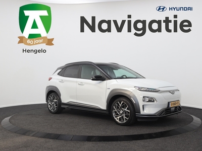 HYUNDAI KONA EV Premium 64 kWh | Leder | 3 Fase | Trekhaak | 18 Inch | 1e