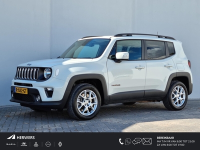 JEEP RENEGADE 4xe Plug-in Hybrid Electric Limited Automaat / 4WD / Navigatie / Android Auto/Apple Carplay / Cruise Control / Climate Control / DAB / Parkeersensor Achter / Lane Assist / Keyless / Bluetooth / 17