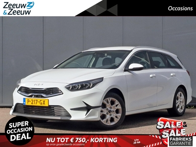 KIA CEE D Sportswagon 1.0i Turbo DynamicLine | Navi | Climate & cruise control | Apple Carplay/Android Auto | DAB radio | Fabrieksgarantie t/m 12-03-2029 | NAP