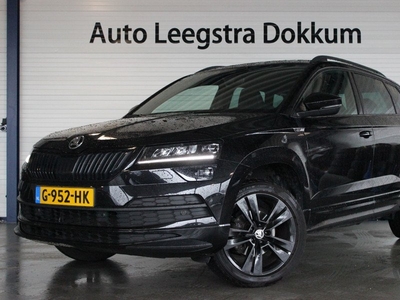 Škoda Karoq 1.5 TSI ACT Sportline Business Trekhaak | Virtual Cockpit | Camera | Voorruitverw. | Adapt. Cruise | LED | Carplay | Stoelverw. | PDC V+A | 18” LMV